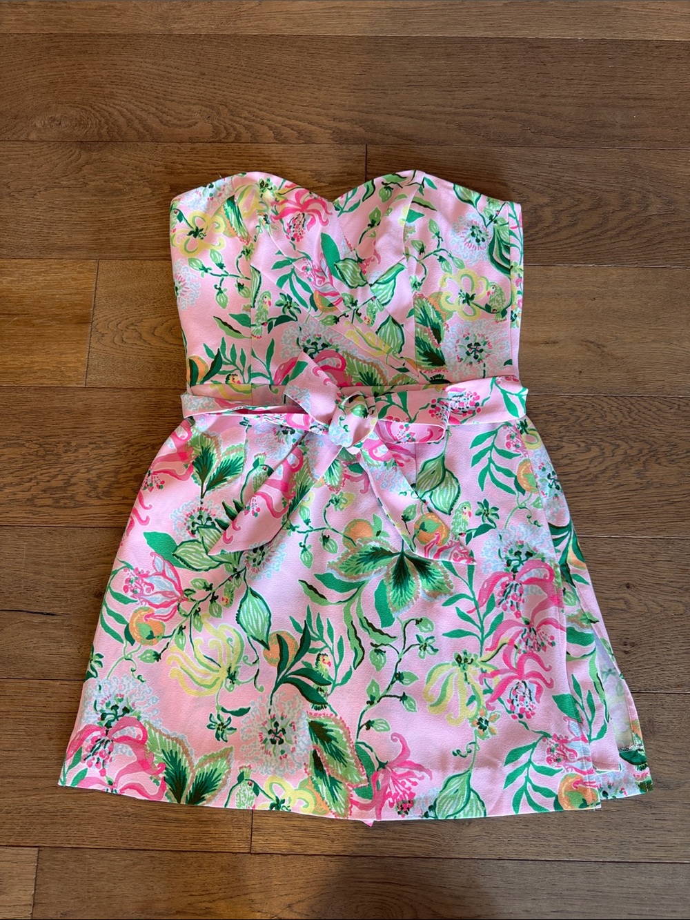 Lilly Pulitzer Kylo Skirted Romper in Via Amore Spritzer - 4